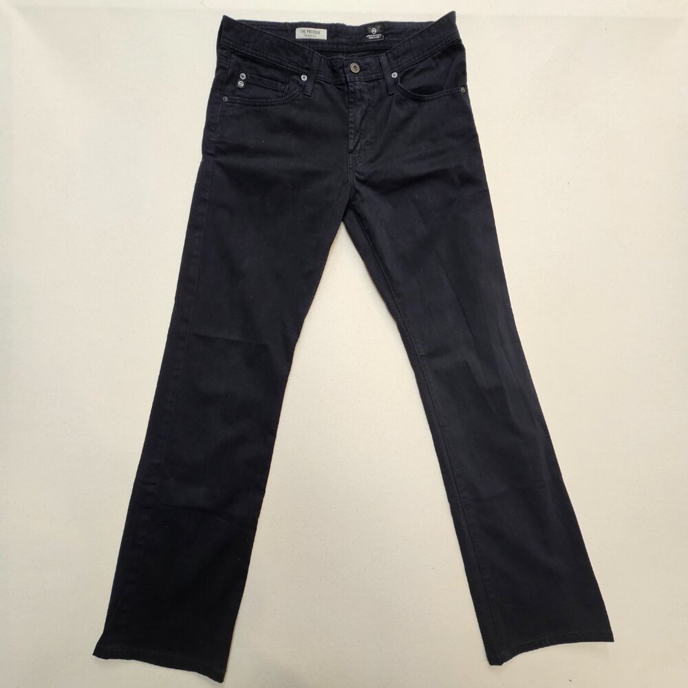 AG Adriano Goldschmied Protege Straight Leg Sueded Pants 31/33 - Picture 7 of 8
